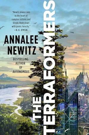 cover of The Terraformers by Annalee Newitz