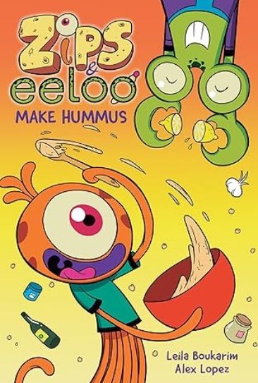 Zips and Eeloo Make Hummus cover