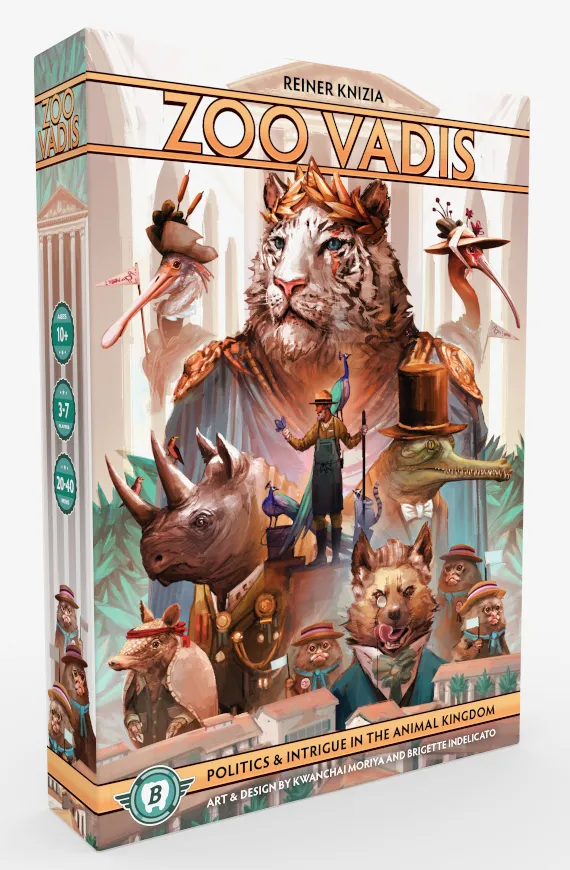 Zoo Vadis board game box