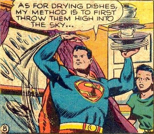 Superheroes Rated By How Likely They are to Help with the Dishes