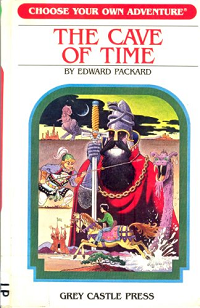 The Cave of Time by Edward Packard book cover