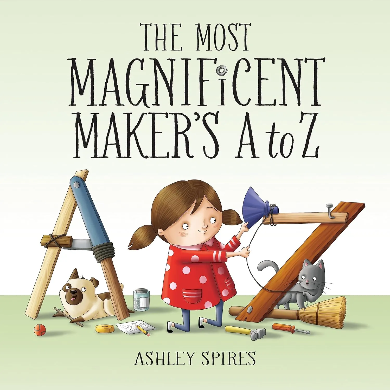 The Most Magnificent Maker's A to Z cover Ashley Spires