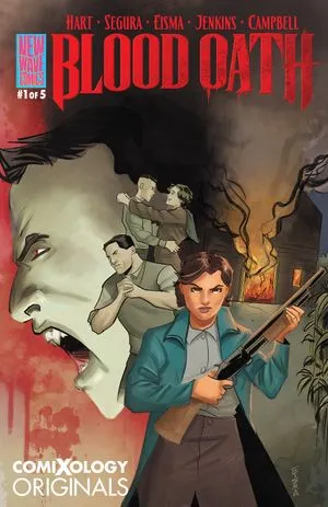 cover of Blood Oath by Alex Segura, Rob Hart, art by Joe Eisma