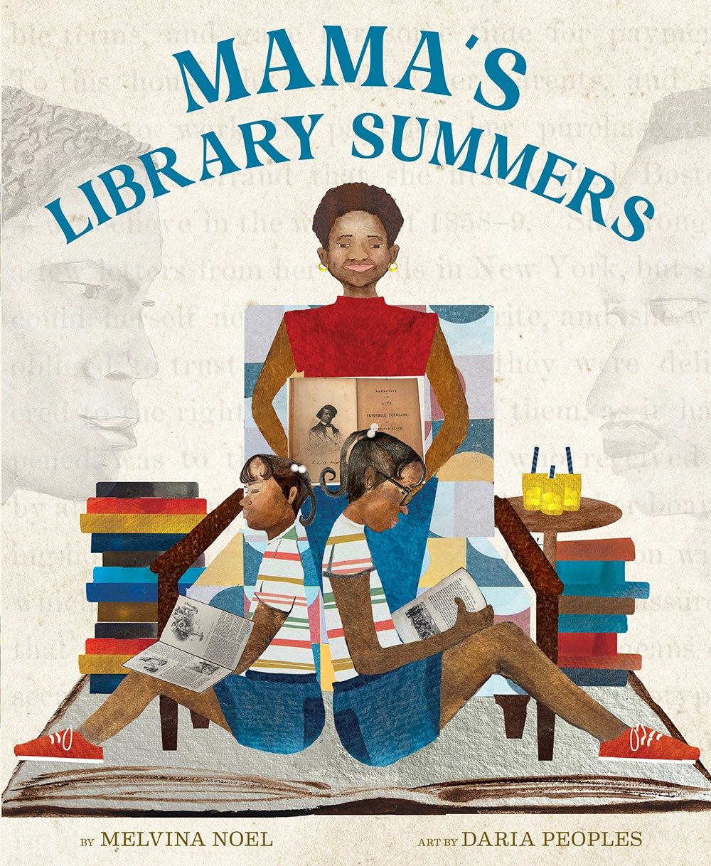 Cover of Mama's Library Summers by Melvina Noel & Daria Peoples