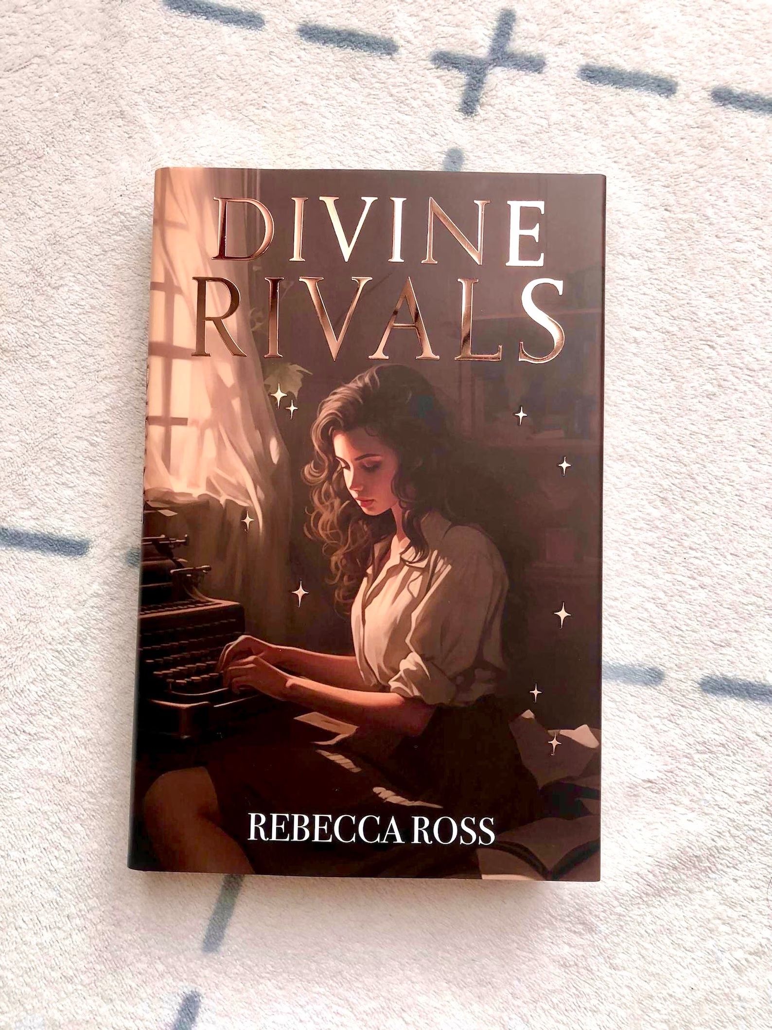 special dust jacket for divine rivals
