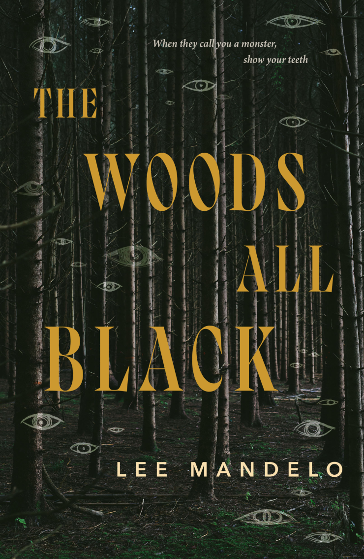 the woods all black book cover
