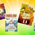april 2024 children's book releases cover collage