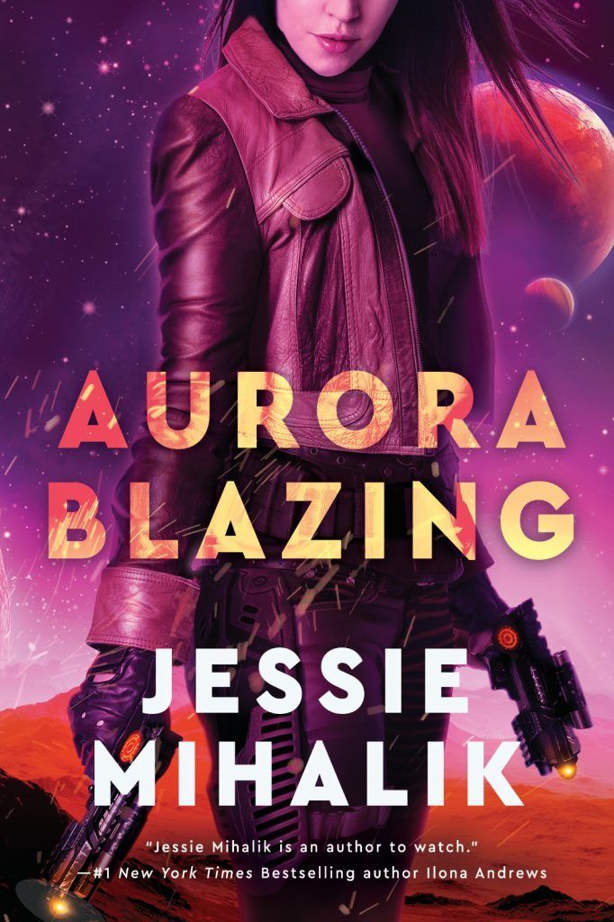 Aurora Blazing by Jessie Mihalik Book Cover