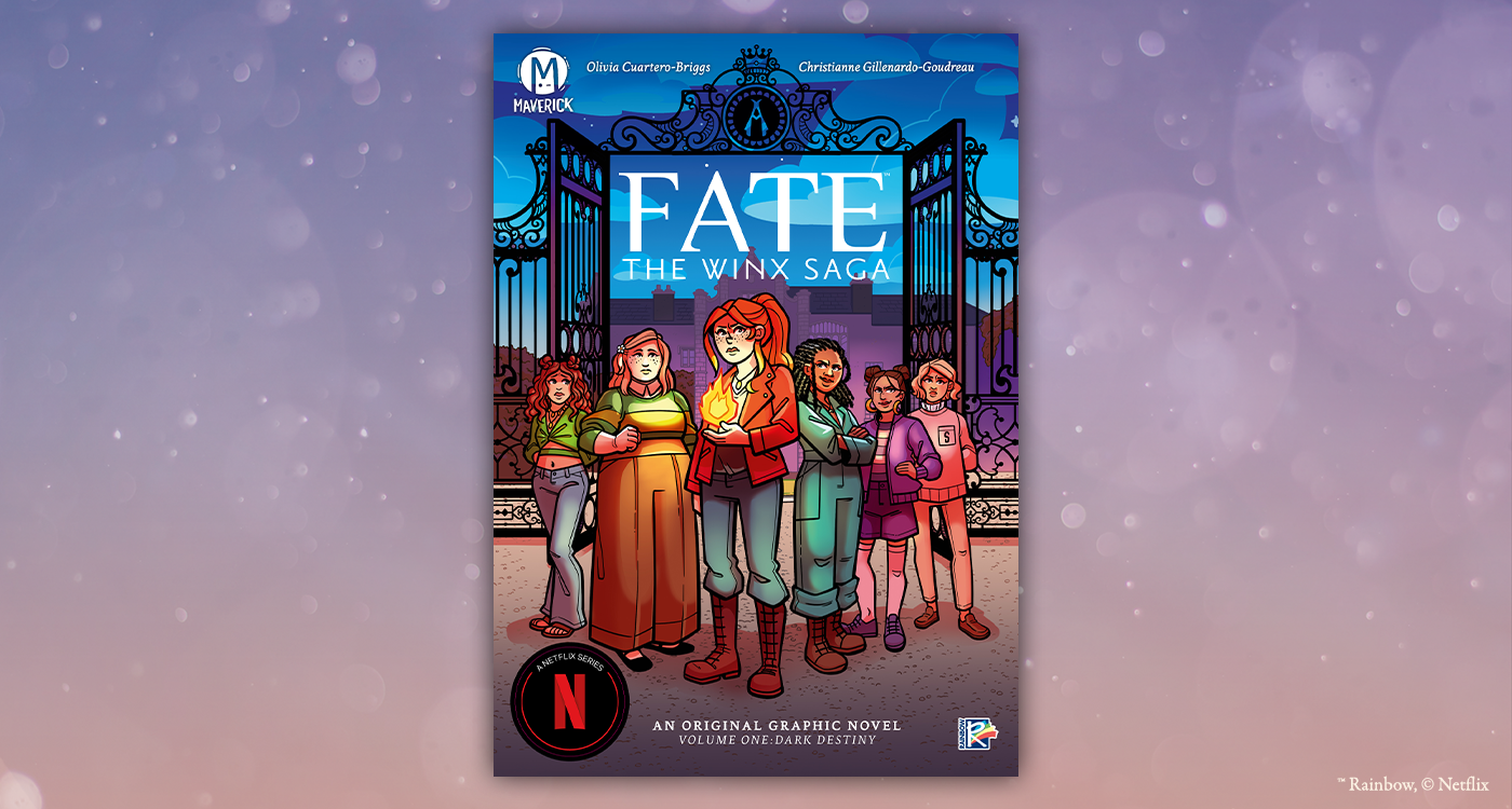 Book cover of Fate: The Winx Saga by Olivia Cuartero-Briggs