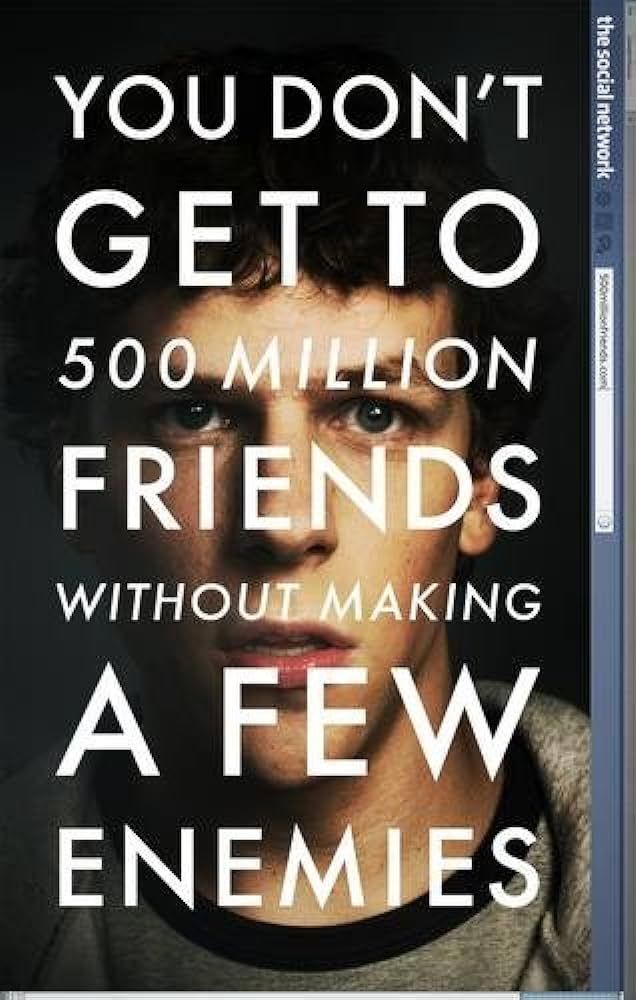 Movie poster of The Social Network