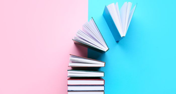 image of colorful books