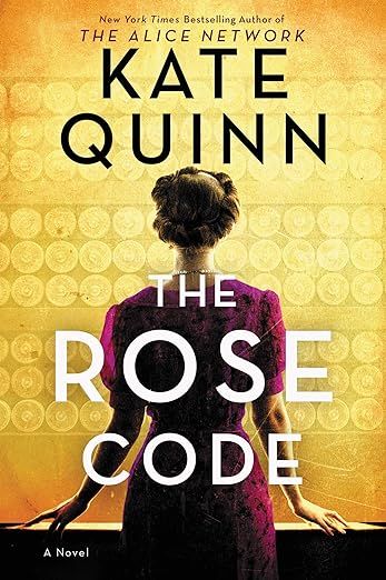 Book cover “The Rose Code”