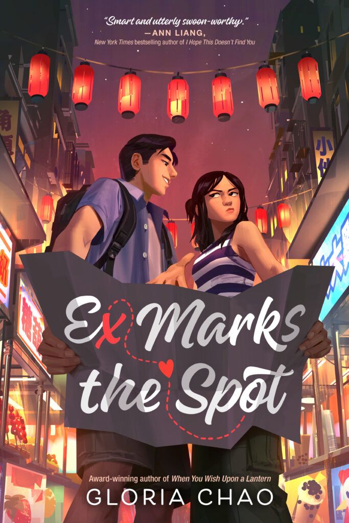 cover of Ex Marks the Spot by Gloria Chao 