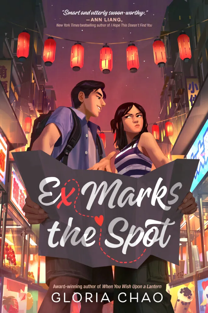cover of Ex Marks the Spot by Gloria Chao 