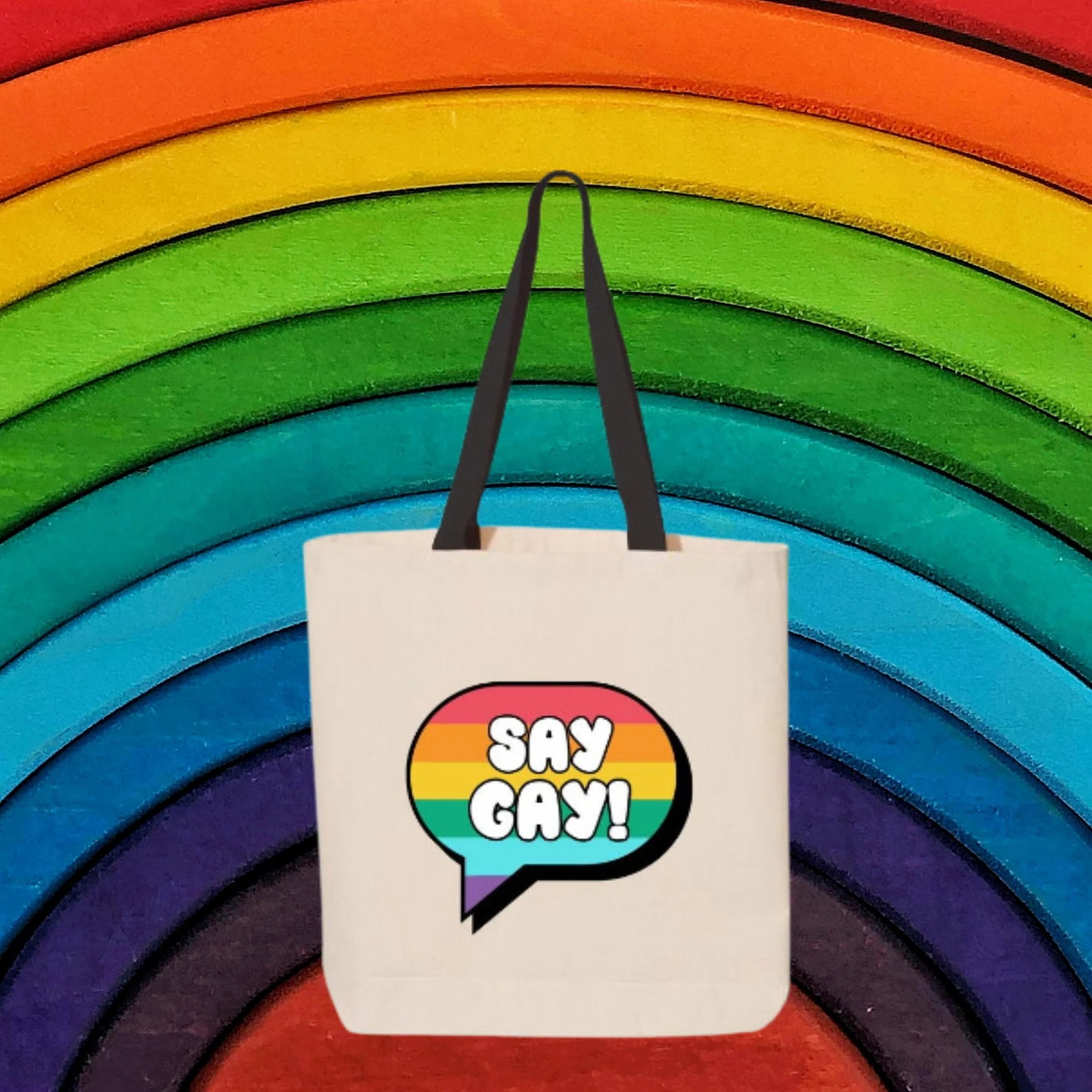 Say Gay tote bag