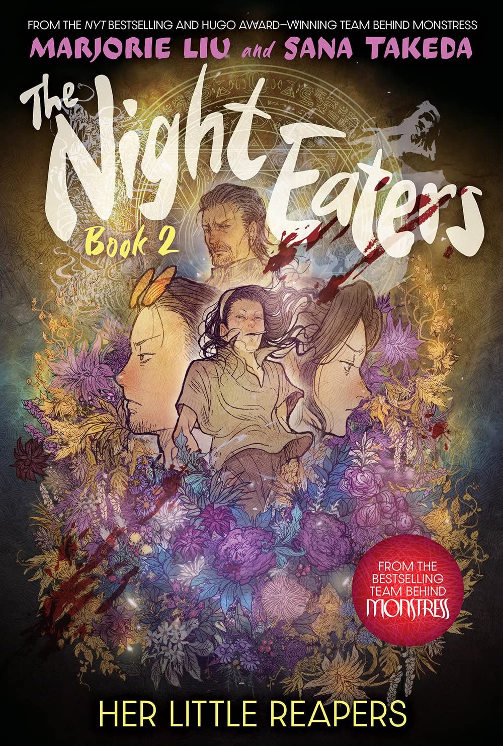 The Night Eaters Book 2: Her Little Reapers by Marjorie Liu and Sana Takeda - book cover