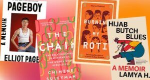 covers of four recent memoirs