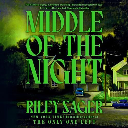 a graphic of the cover of Middle of the Night by Riley Sager
