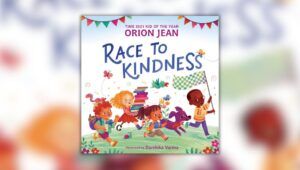 Book cover of Race to Kindness by Orion Jean