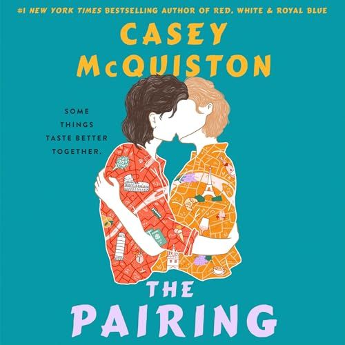 a graphic of the cover of The Pairing by Casey McQuiston