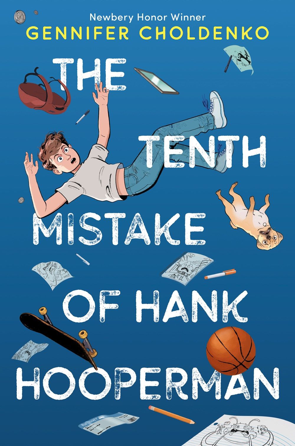 Cover of The Tenth Mistake of Hank Hooperman by Gennifer Choldenko