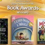 barnes & noble's childrens and young adult book award winners cover collage