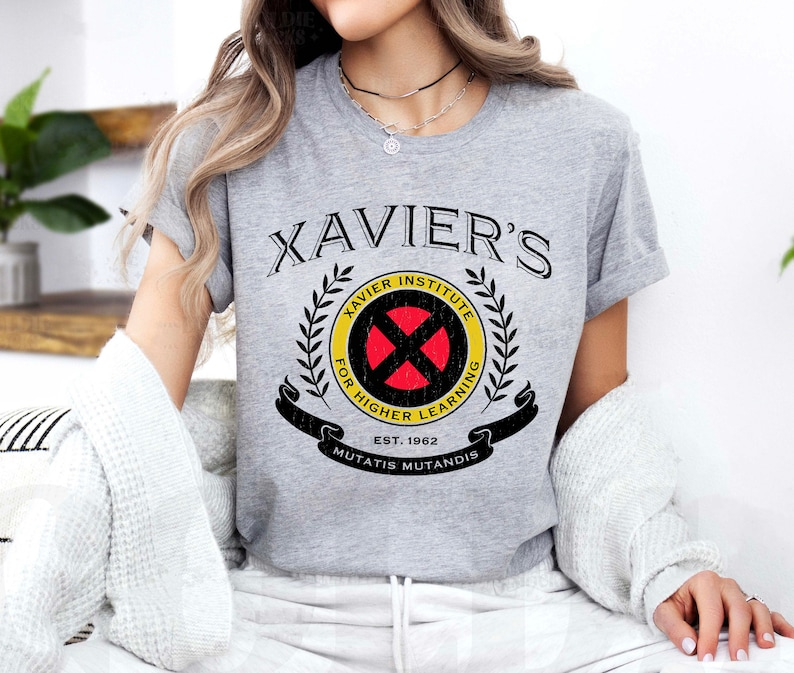 Xavier's University-style T-shirt