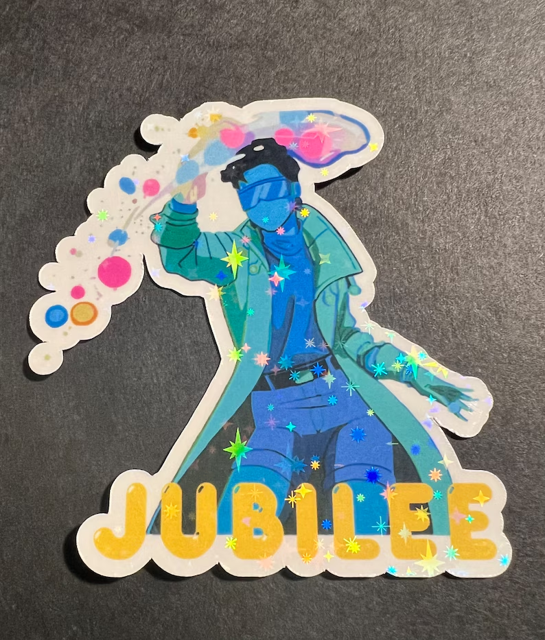 Jubilee X-Men 97 sticker
