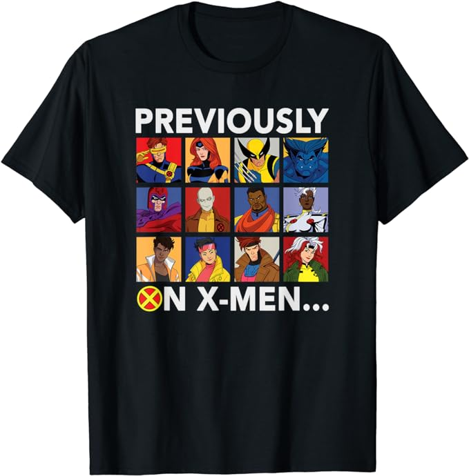 Previously on X-men... T-shirt