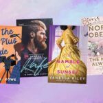 six covers of romance ebooks on sale