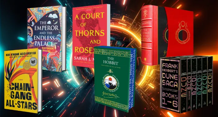 These Sci-Fi and Fantasy Hardcovers and Paperbacks are 50% Off Today!