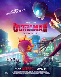 Ultraman Rising Netflix poster