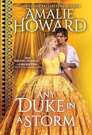 Any Duke in a Storm by Amalie Howard Book Cover