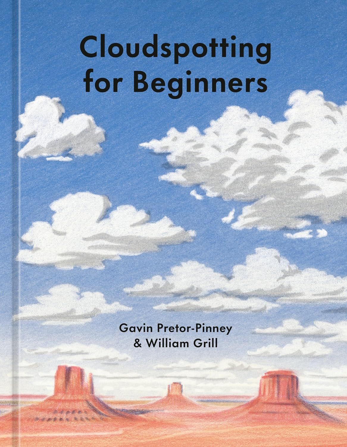 a graphic of the cover of Cloudspotting for Beginners by William Grill and Gavin Pretor-Pinney