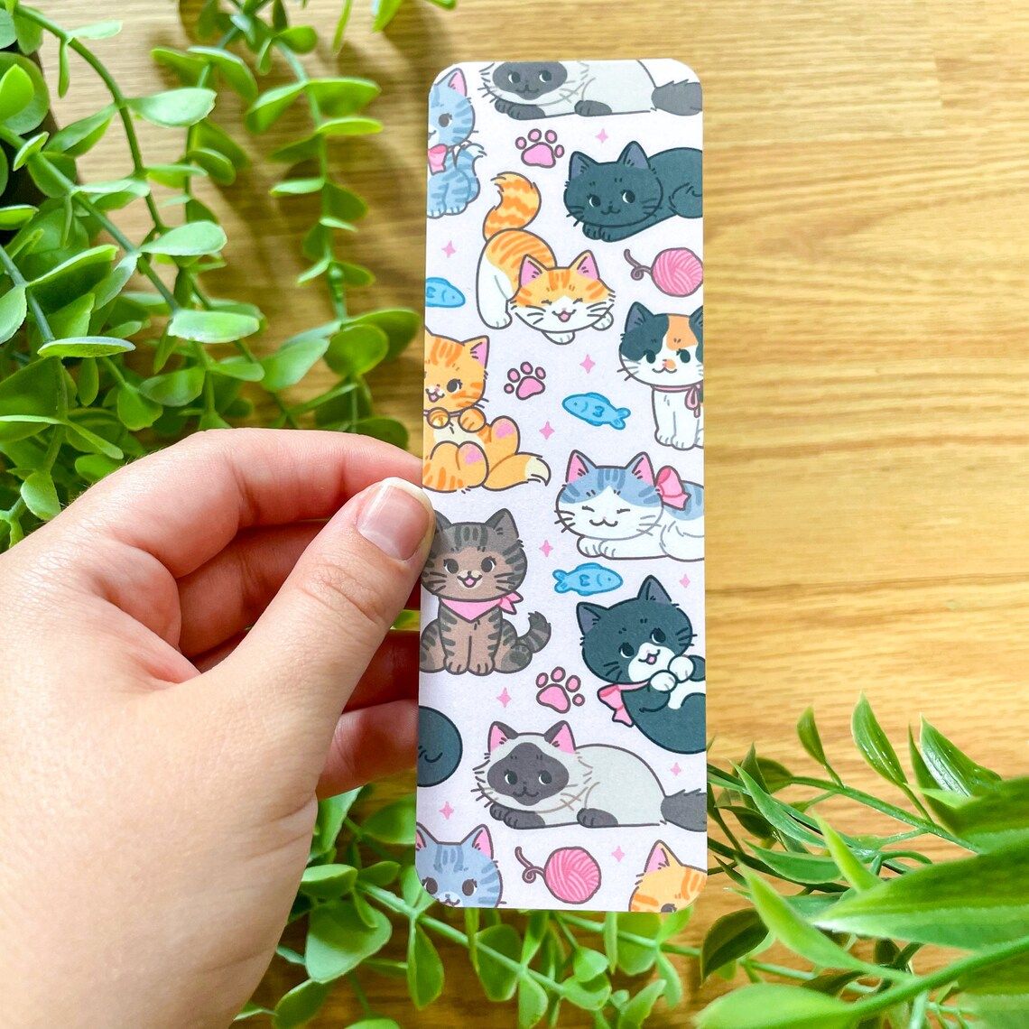 Kitty Bookmark by DrawnByNana