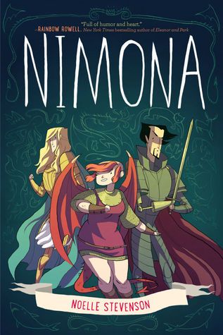Nimona by N.D. Stevenson Book Cover