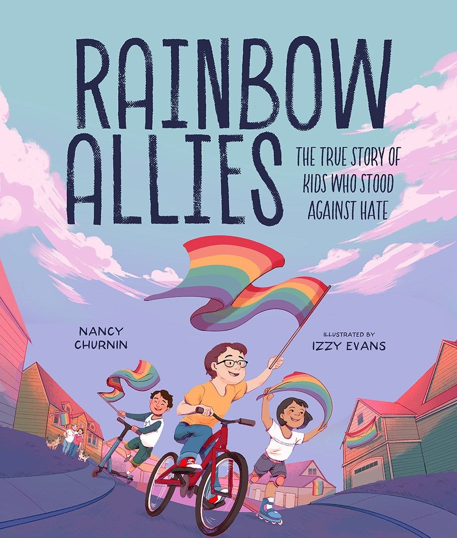Cover of Rainbow Allies by Nancy Churin, illustrated by Izzy Evans