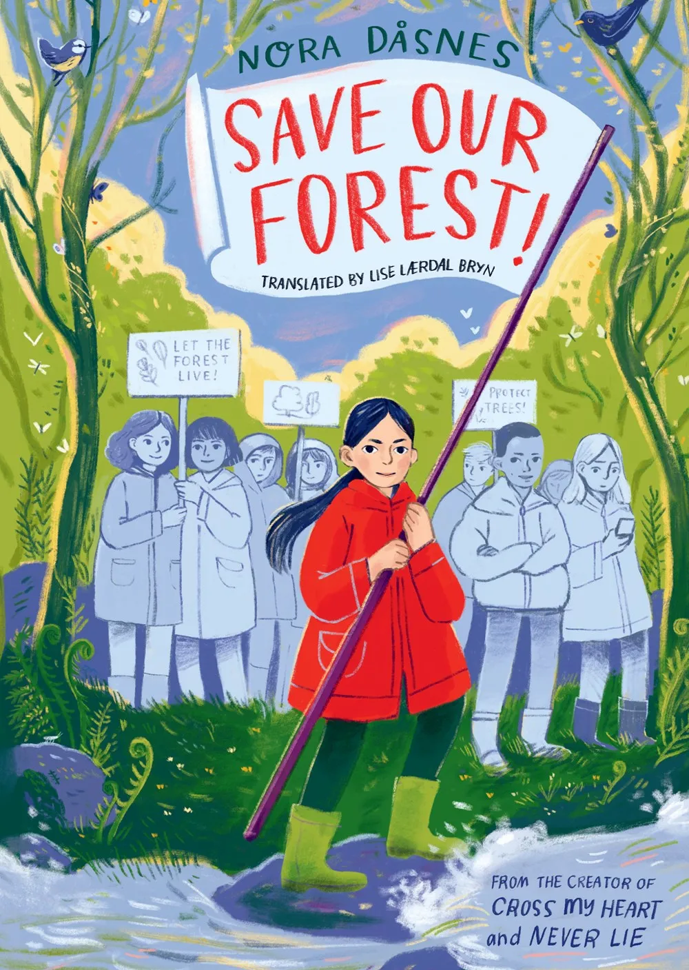 Cover of Save Our Forest! by Nora Dåsnes, translated by Lise Laerdal Bryn