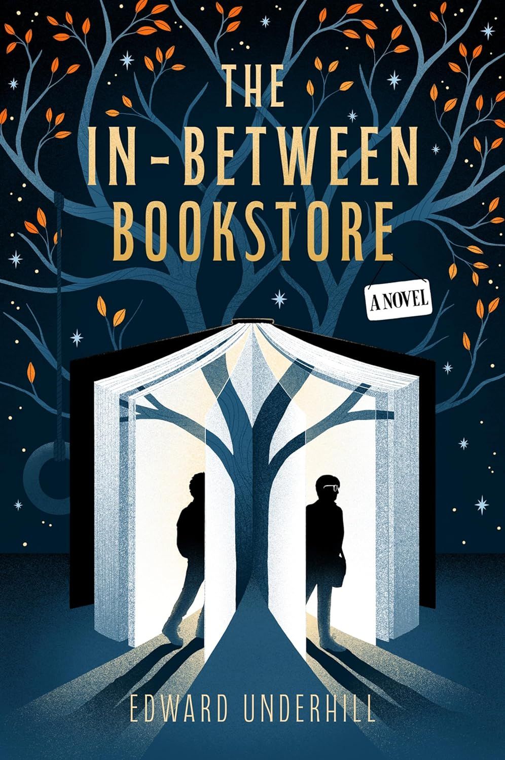 The In Between Bookstore by Edward Underhill - book cover