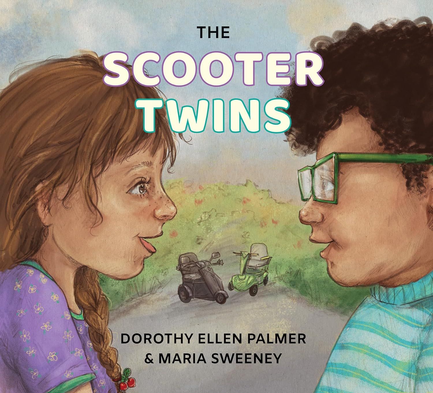 Cover of The Scooter Twins by Dorothy Ellen Palmer & Maria Sweeney