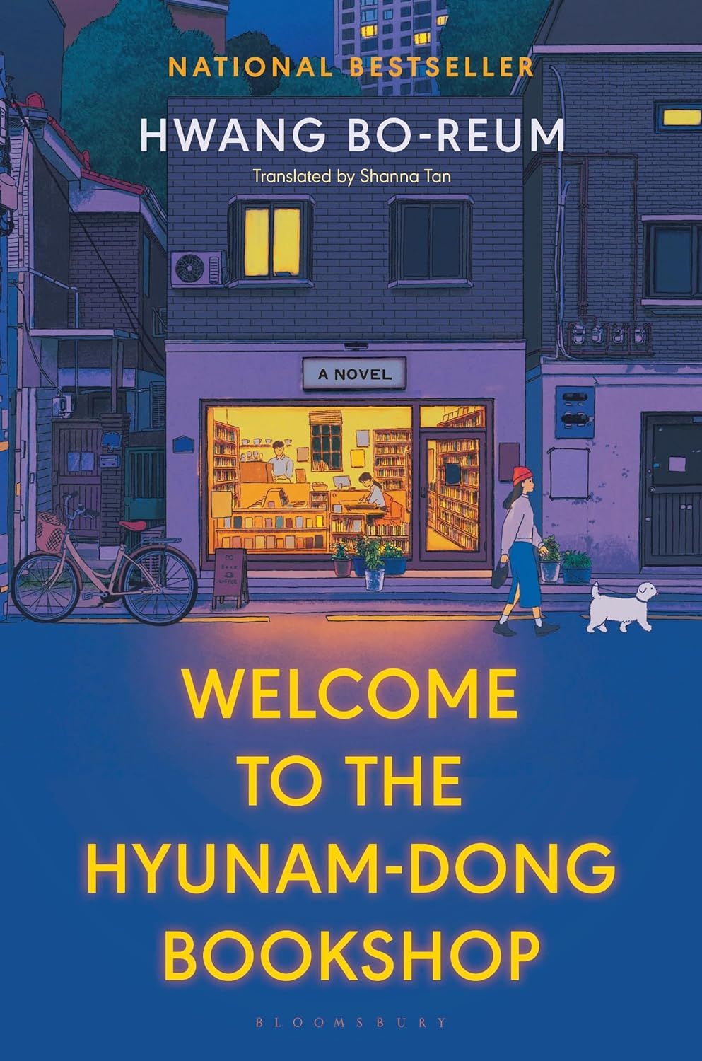 Welcome to the Hyunam-dong Bookshop by Hwang Bo-reum, translated by Shanna Tan - book cover