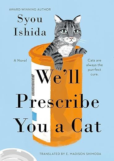 we prescribe you a cat book cover