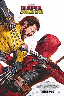 deadpool & wolverine poster cover