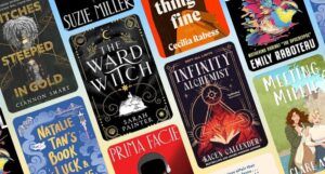 collage of eight covers of ebooks on sale