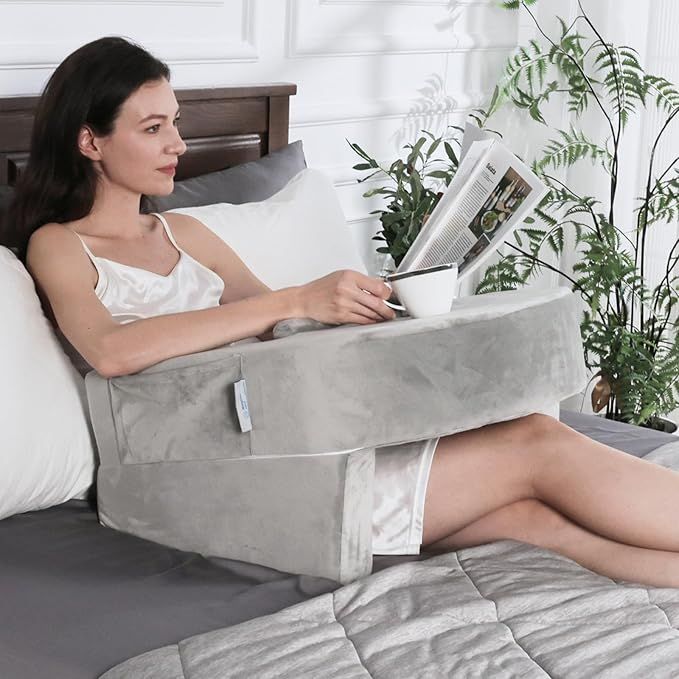 structured reading pillow 