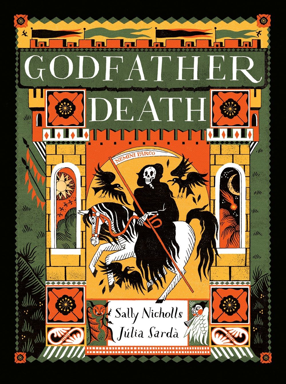 Cover of Godfather Death by Sally Nicholls & Júlia Sardà