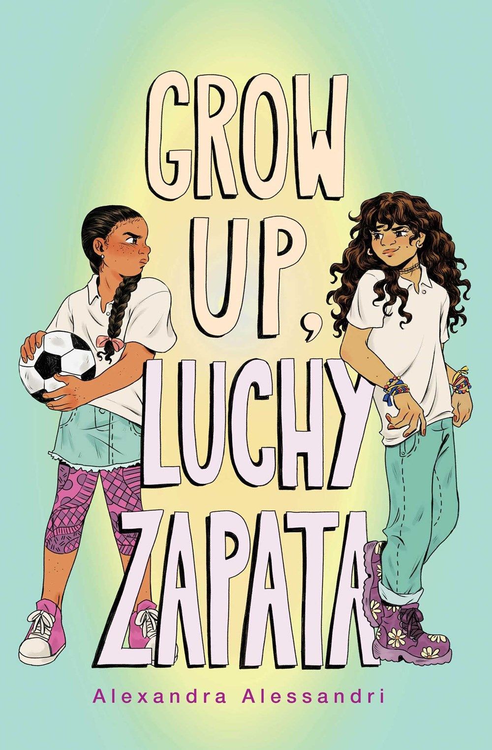 Cover of Grow Up, Luchy Zapata by Alexandra Alessandri