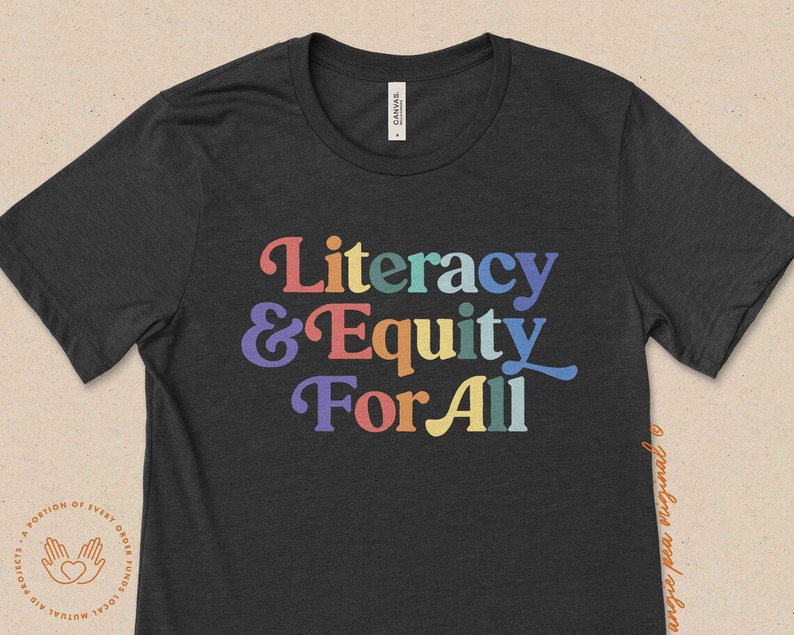Literacy T-Shirt by angiepea