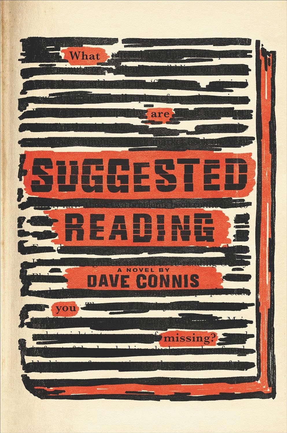 Reading recommendation from Dave Connis - Book cover