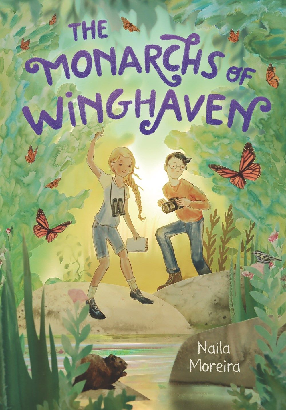 Cover of The Monarchs of Winghaven by Naila Moreira